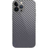 Silver Carbon Fiber Specialty Texture Material iPhone 13 Pro Max Skin
